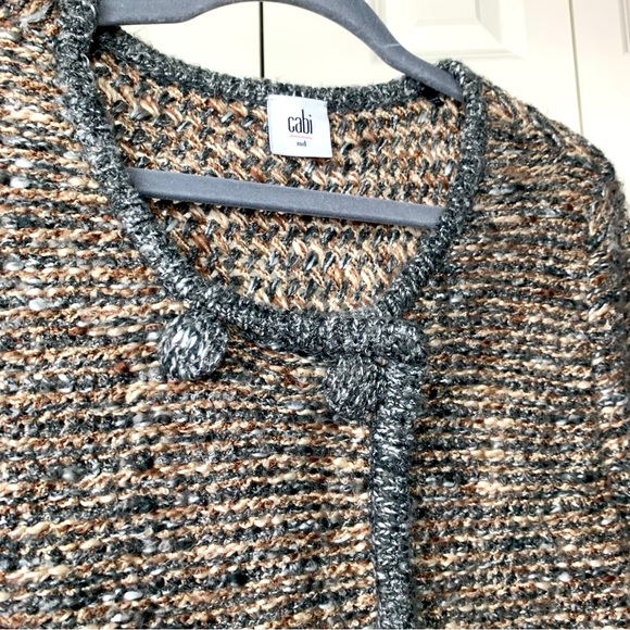 CAbi #3015 Ritz Sweater Tweed Cardigan - Picture 4 of 9